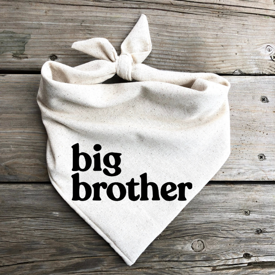 Big Brother Dog Bandana