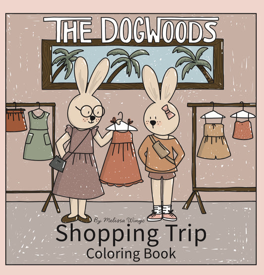 Shopping Coloring Book