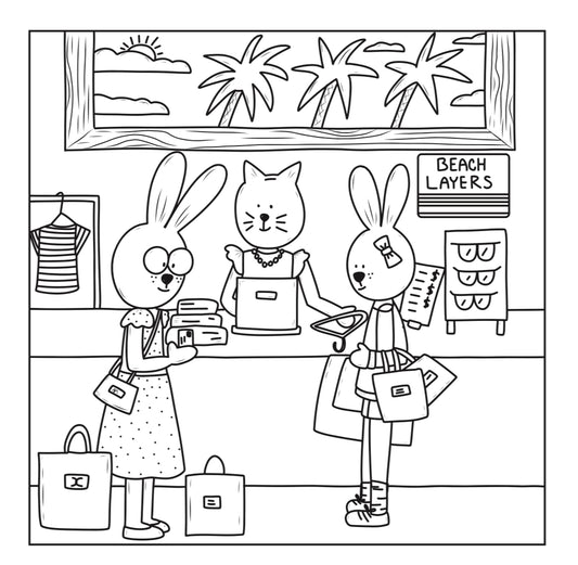 Free! The Dogwoods “Checking Out” Coloring Pages