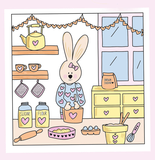 Free Coloring Pages- “Party Ready”