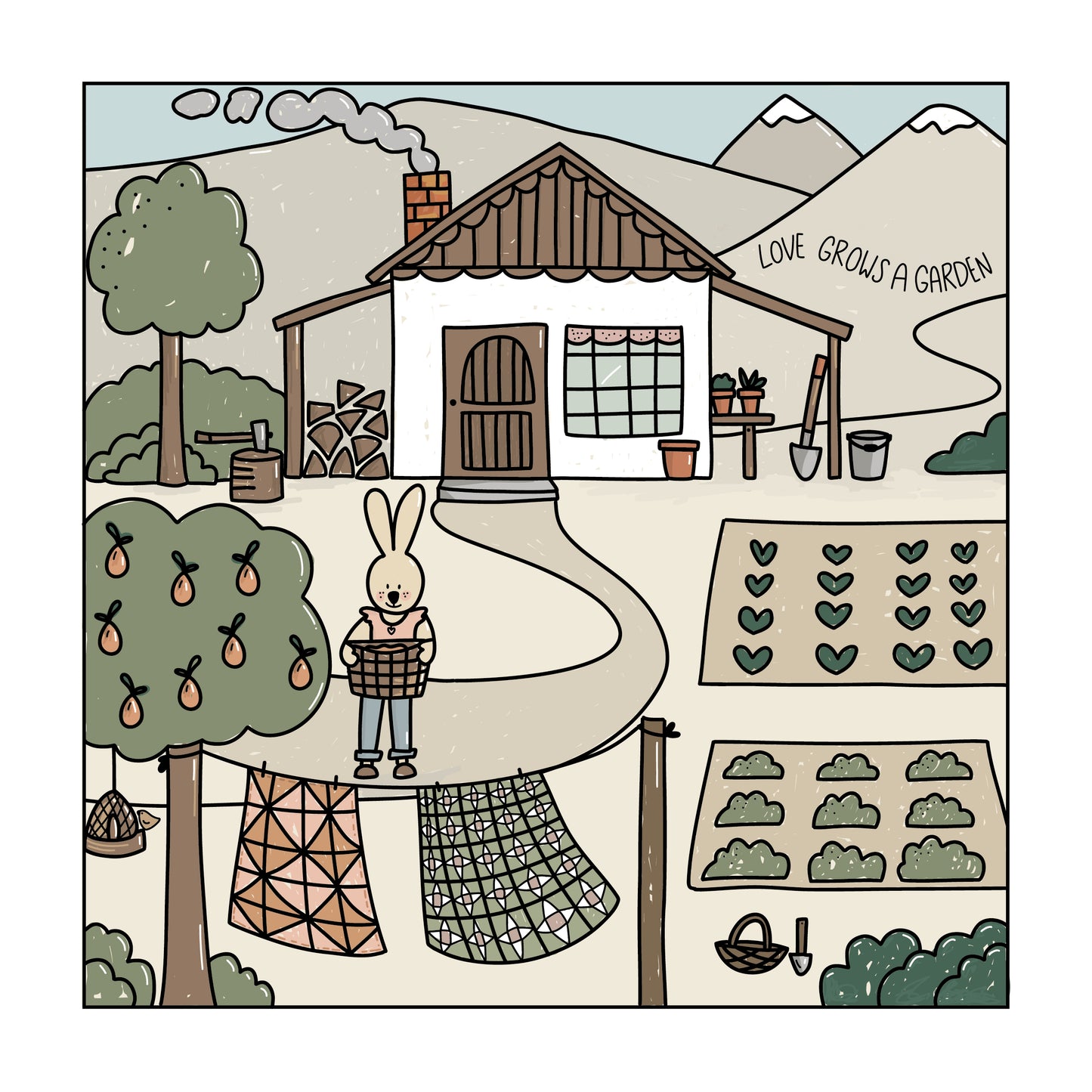 Garden Coloring Book