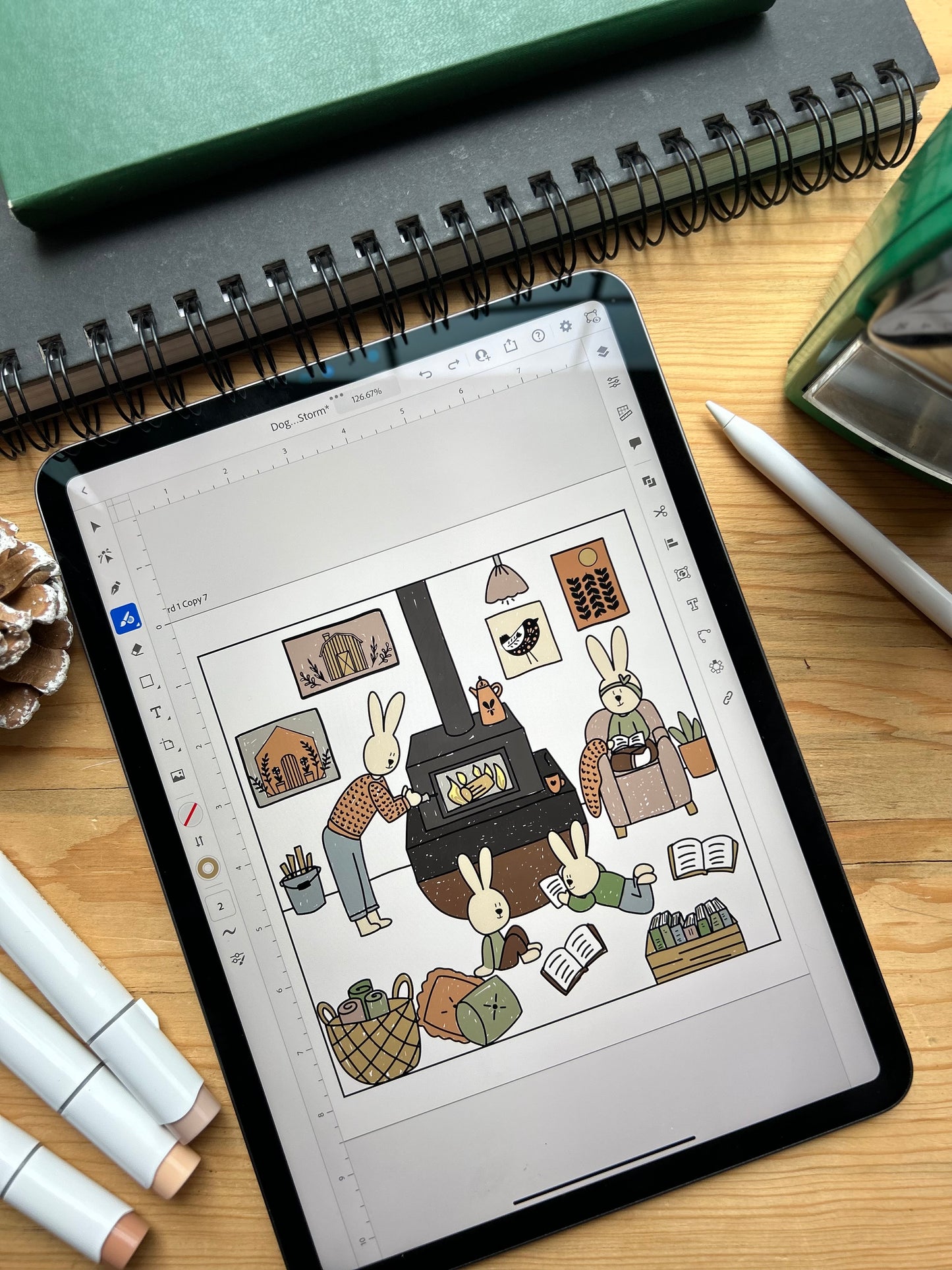 The Big Storm Coloring Book