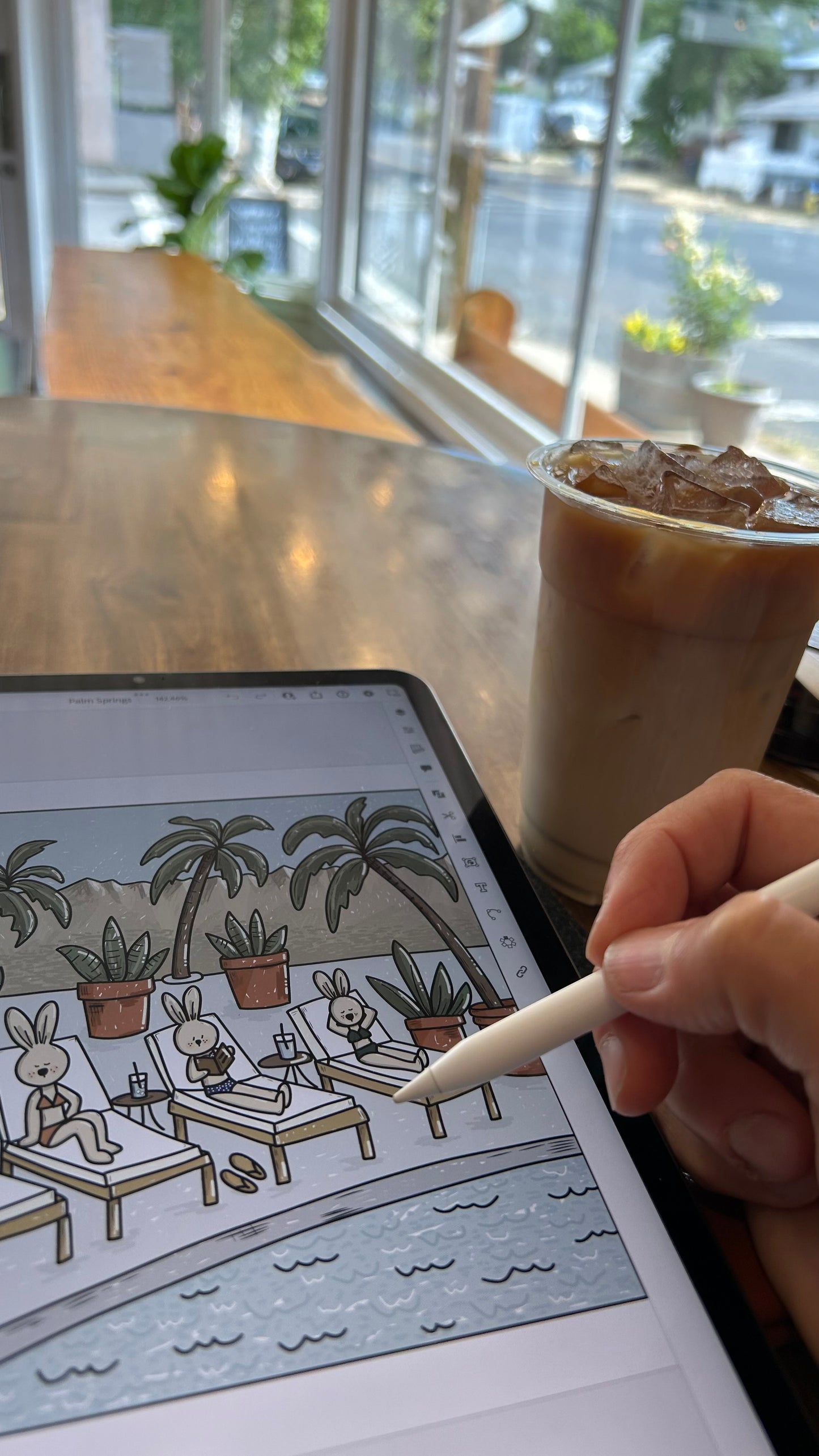 Palm Springs Coloring Book