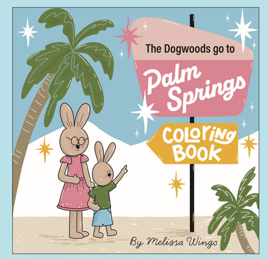 Palm Springs Coloring Book