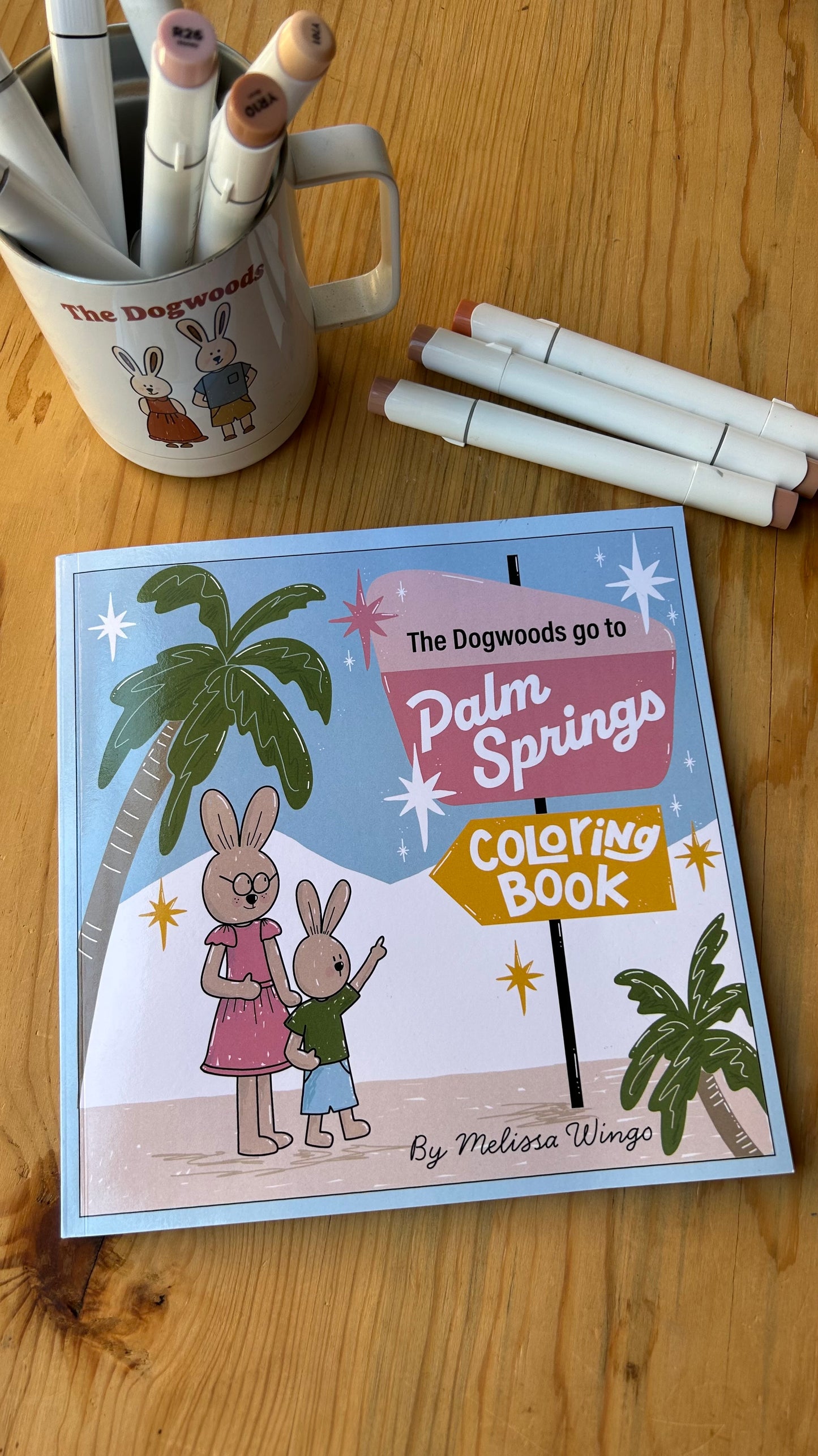 Palm Springs Coloring Book