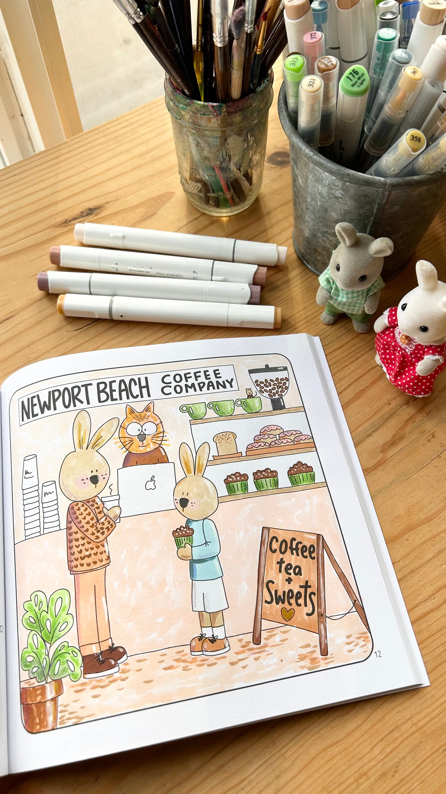 Newport Beach Coloring Book