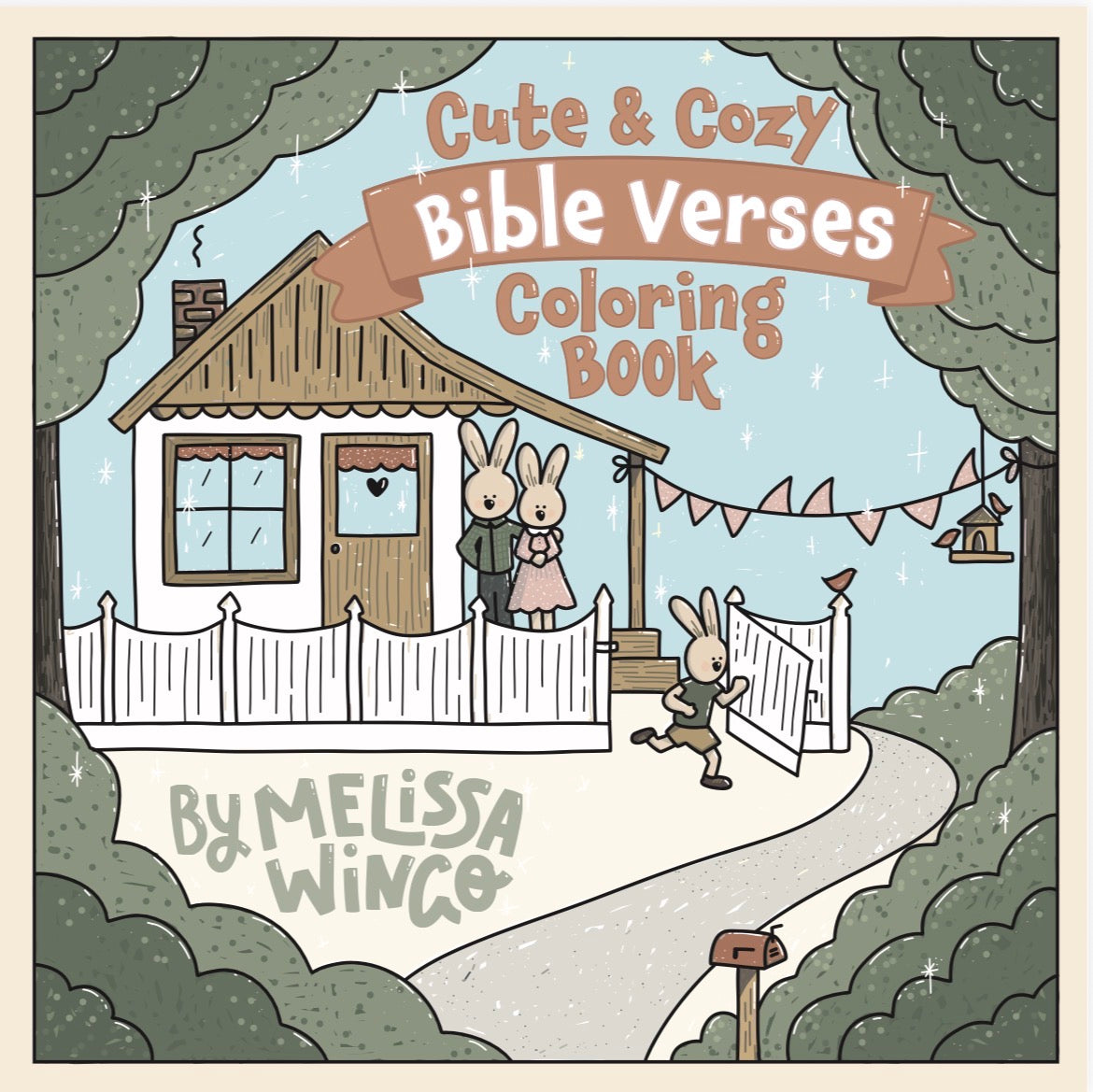 Cute & Cozy Coloring Book