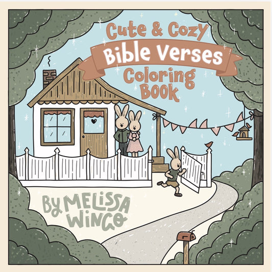 Cute & Cozy Coloring Book