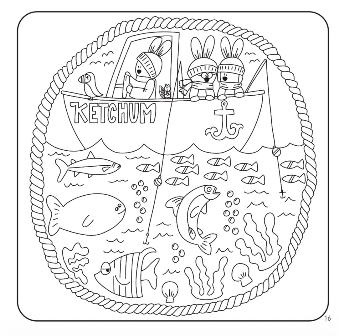Alaska Coloring Book